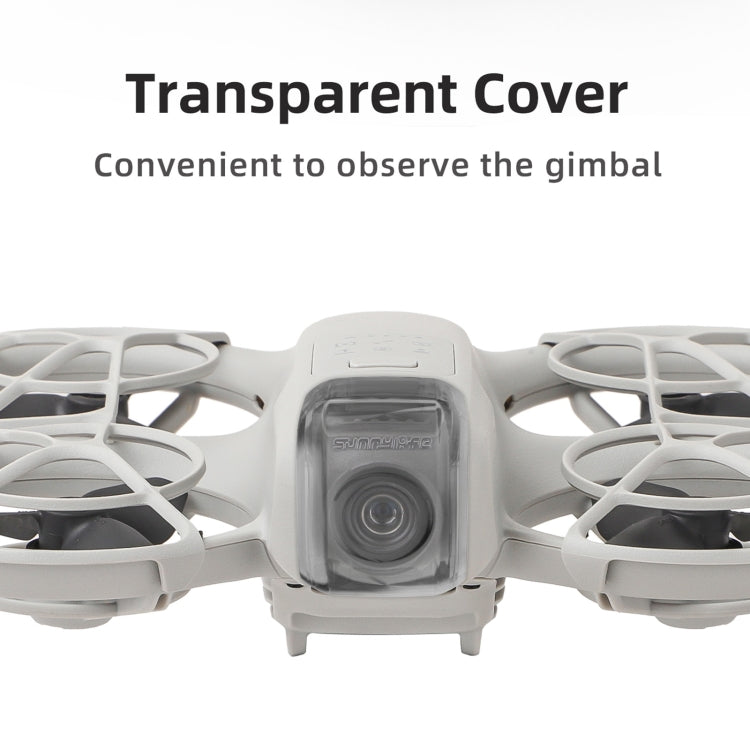 For DJI Neo Sunnylife Integrated Gimbal Protector Camera Lens Cover  - Clear Grey