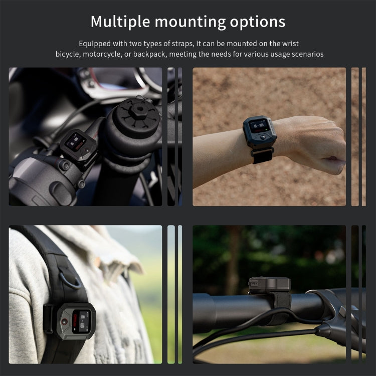 For DJI Osmo Action 6 / 5 Pro / 4 STARTRC GPS Bluetooth Remote Control  - Black