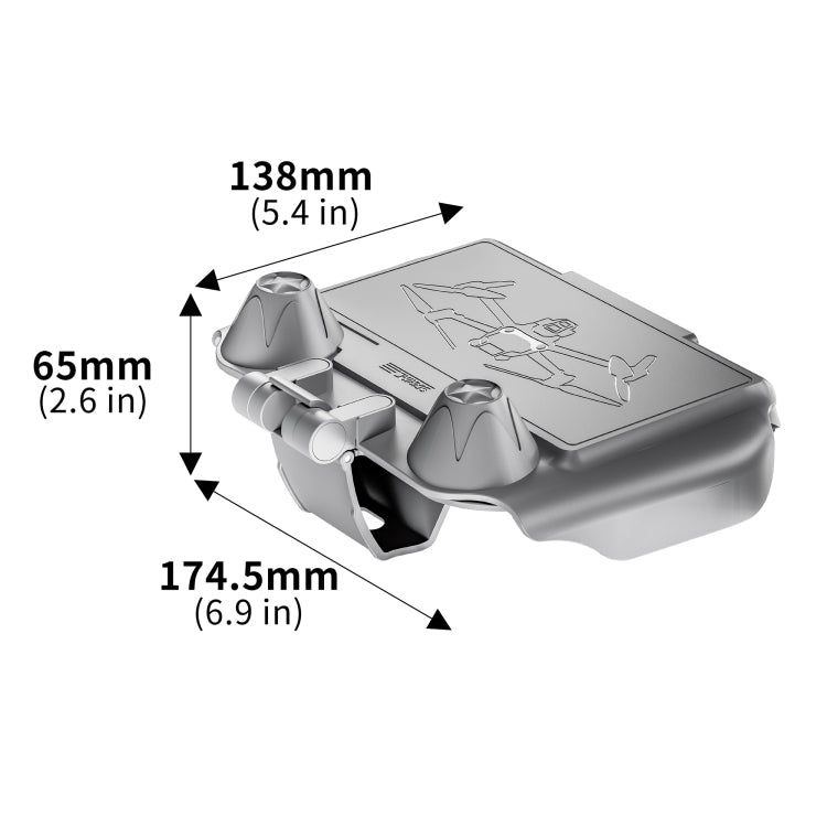 For DJI RC / RC 2 STARTRC Remote Control Sunshade Protection Cover  - Grey