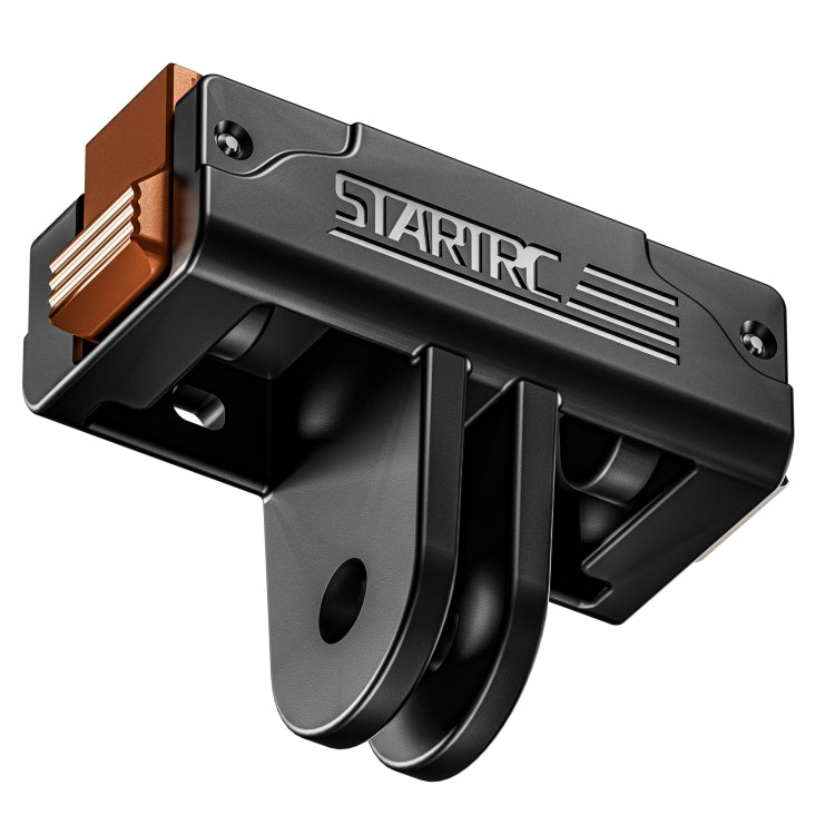 For DJI Osmo Action 5 Pro / 4 / 3 STARTRC Plastic Quick Adapter Magnetic Extension Bracket  - Black
