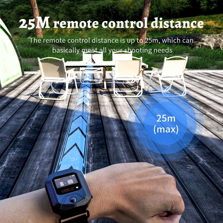 STARTRC GPS Bluetooth Remote Control For Insta360 X4 Series / Ace Pro Series / GO 3S Series  - Black