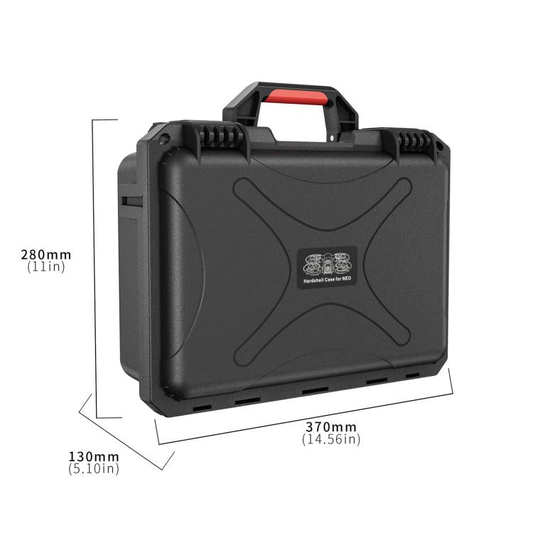 For DJI Neo / RC2 / RC-N3 STARTRC Waterproof PP Suitcase Shoulder Storage Box  - Black