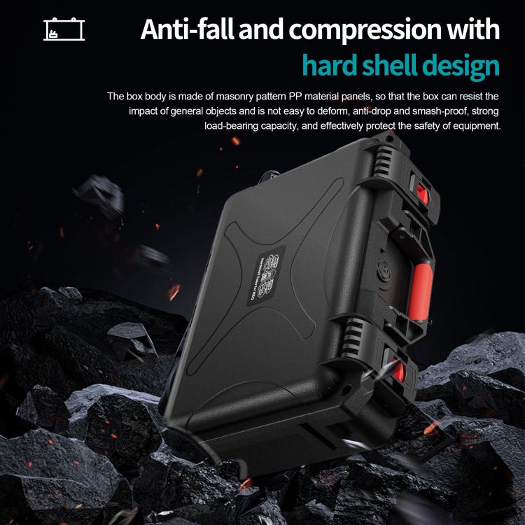 For DJI Neo / RC2 / RC-N3 STARTRC Waterproof PP Suitcase Shoulder Storage Box  - Black