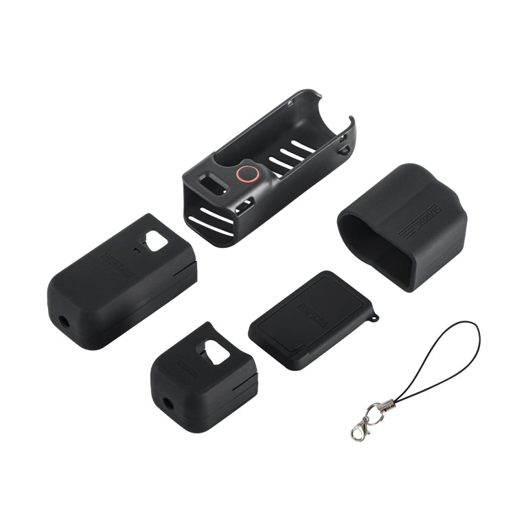 For DJI OSMO Pocket 3 STARTRC 5 in 1 Body Lens Handle Screen Silicone TPU Case