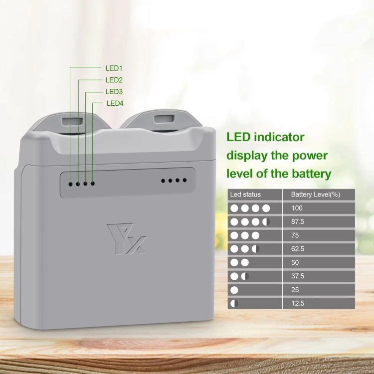 For DJI Neo XY 2-Channel Battery Charger Battery Charge Manager  - Grey