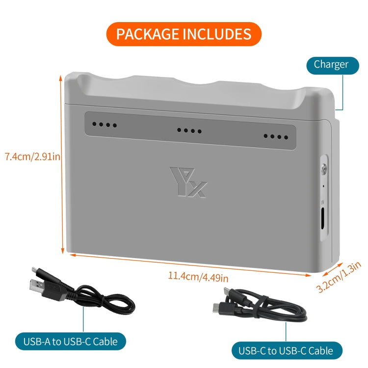 For DJI Neo XY 3-Channel Battery Charger Battery Charge Manager  - Grey