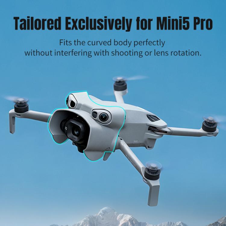 For DJI Mini 5 Pro STARTRC Lens Hood Gimbal Anti-Glare Sunshade Cover  - Grey
