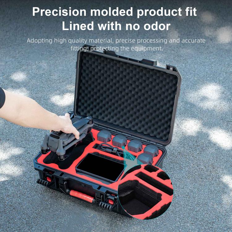 For DJI Mavic 4 Pro STARTRC Waterproof ABS Suitcase Storage Box  - Black
