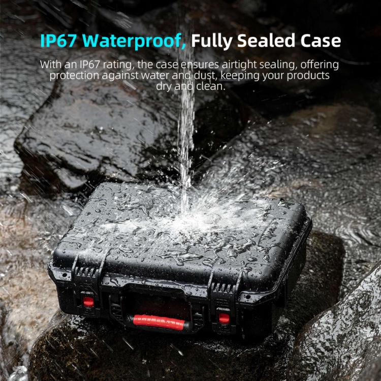For DJI Mavic 4 Pro STARTRC Waterproof ABS Suitcase Storage Box  - Black