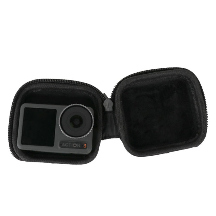 For DJI Action 3 / 4 RUIGPRO Mini Portable Storage Box Case  - Black
