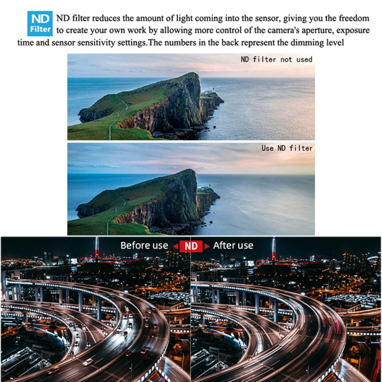 JSR Drone ND64 Lens Filter for DJI MAVIC Air 2