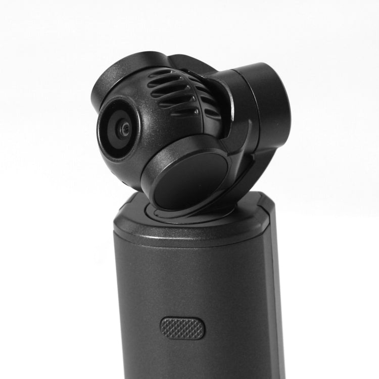 P6A 1080P Pocket Gimbal Camera Mini PTZ Vlog Camera(Black)
