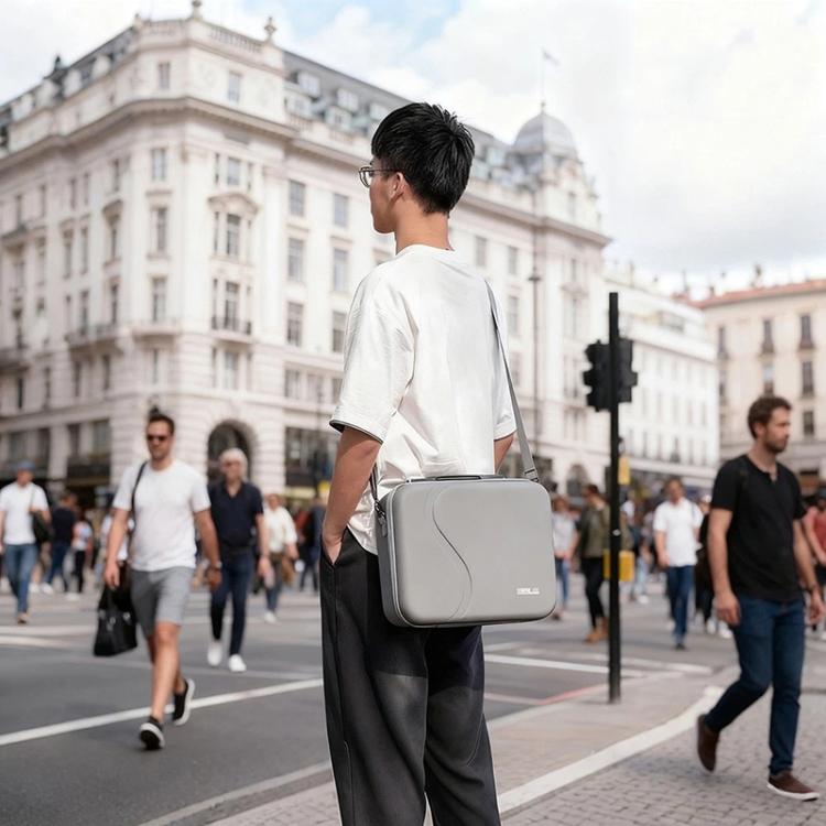 For DJI Neo 2 STARTRC Motion Sensing Combo Shoulder PU Storage Bag Handbag  - Grey