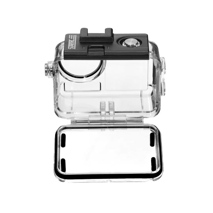 For DJI Osmo Action 5 Pro / 3 / 4 STARTRC 40m Underwater Waterproof Housing Diving Case  - Transparent