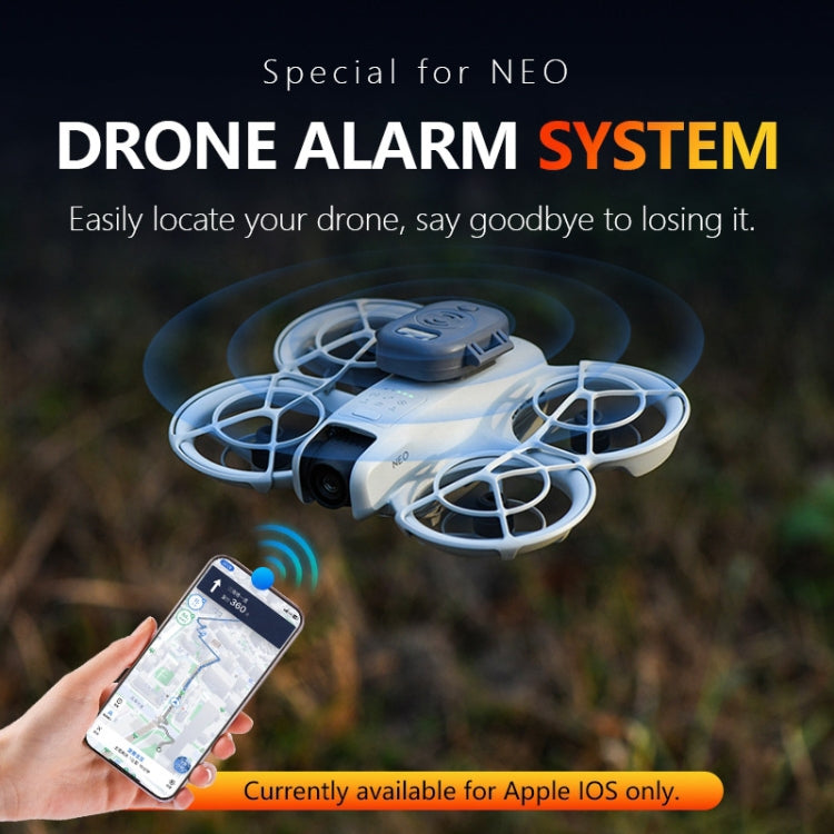 For DJI Neo STARTRC Drone Alarm Tracker  - Grey