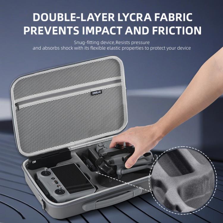 For DJI Mini 5 Pro STARTRC Shoulder PU Storage Bag Handbag  - Grey