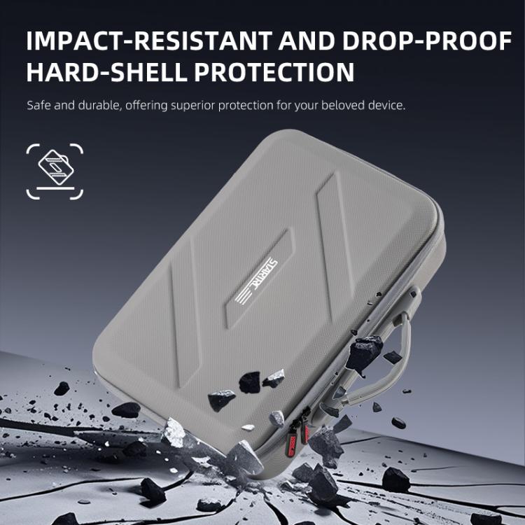 For DJI Mini 5 Pro STARTRC Shoulder PU Storage Bag Handbag  - Grey