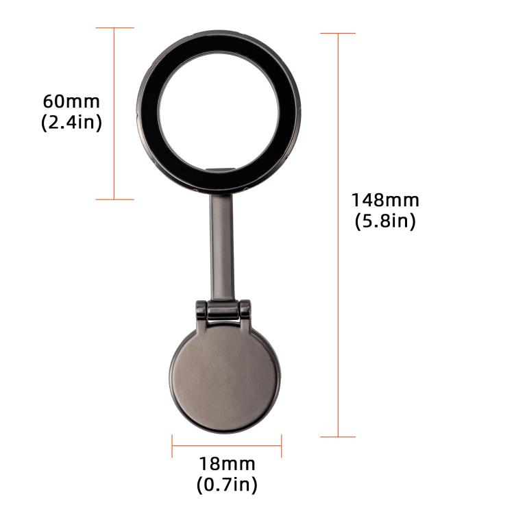 For DJI RC-N STARTRC Remote Controller Phone Magnetic Mount  - Black