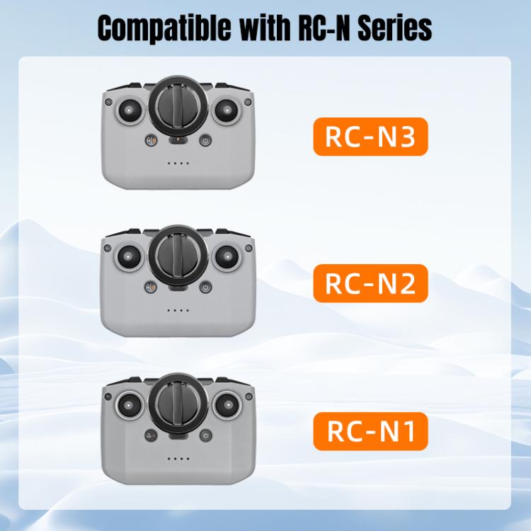 For DJI RC-N STARTRC Remote Controller Phone Magnetic Mount  - Black
