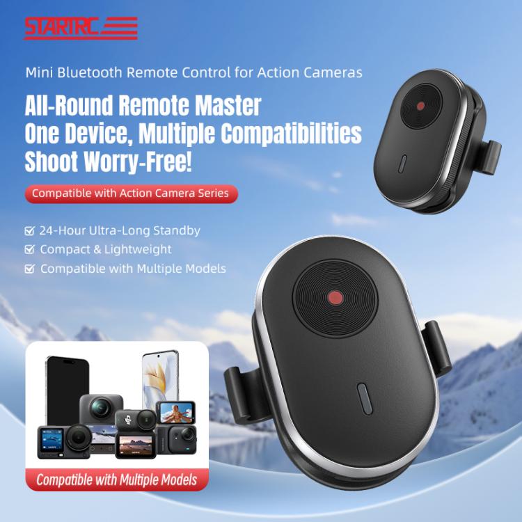 STARTRC Mini Action Camera Wireless Remote Control  - Black