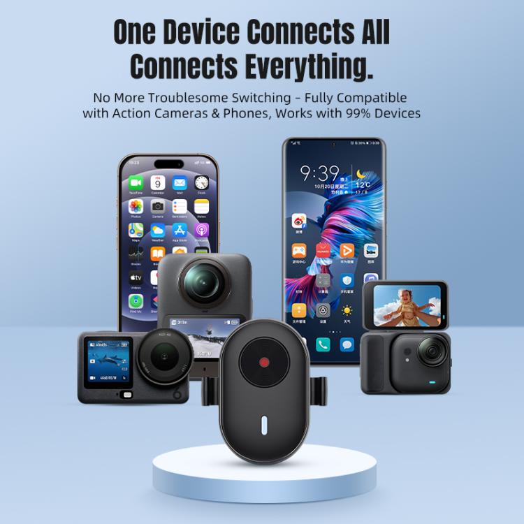 STARTRC Mini Action Camera Wireless Remote Control  - Black