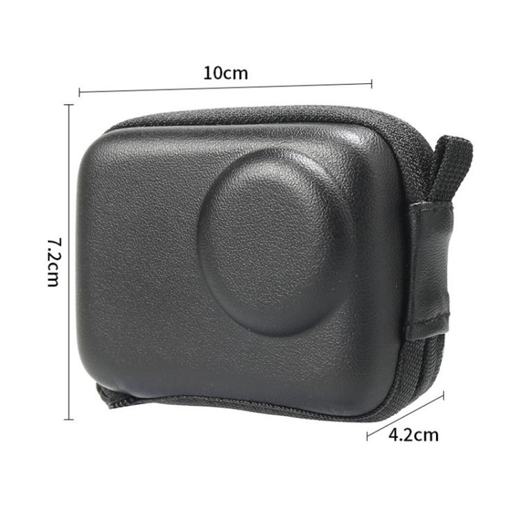 For DJI Osmo Action 5 Pro / 4 / 3 Portable Body Half Coverage Storage Box Bag  - Black
