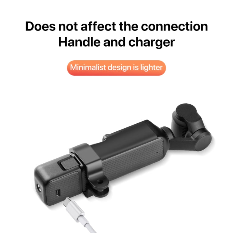 For DJI OSMO Pocket 3 Expansion Bracket Adapter  - Black