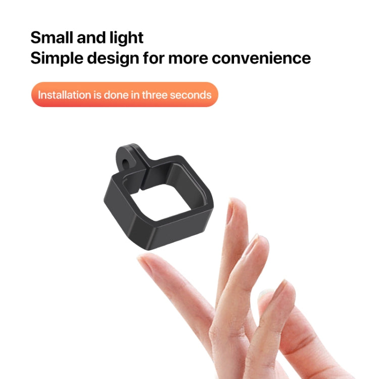 For DJI OSMO Pocket 3 Expansion Bracket Adapter  - Black