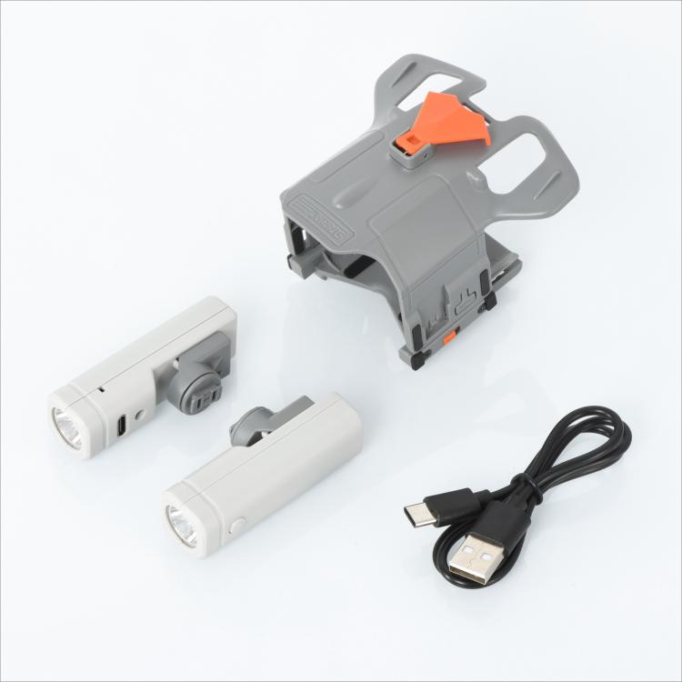 For DJI Mini 5 Pro STARTRC Night Navigation Searchlight LED Flashlight Rechargeable Refill Lighting Signal Light  - Grey