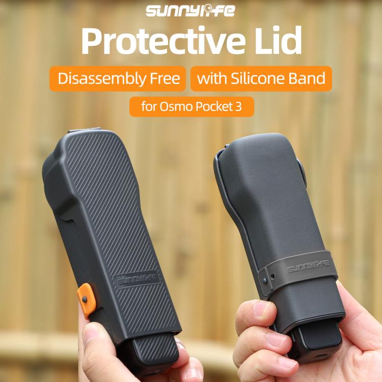 For DJI Osmo Pocket 3 Sunnylife Storage Box Protective Case Cover  - Black