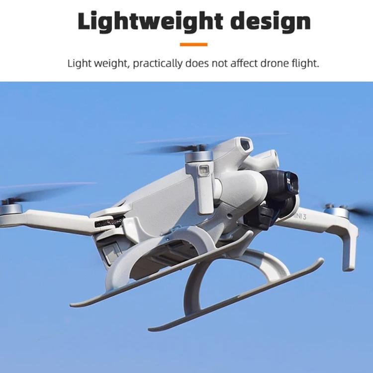 For DJI Mini 3 / 3 Pro BRDRC Folding Heightened Landing Gear Training Rack  - Grey