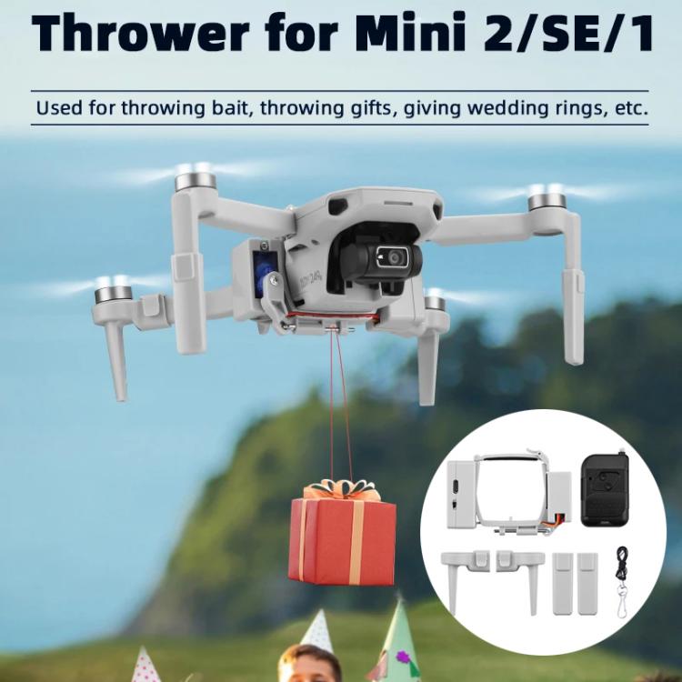 For DJI Mini 2 / Mavic Mini Air-Dropping System Thrower Parabolic  - Grey