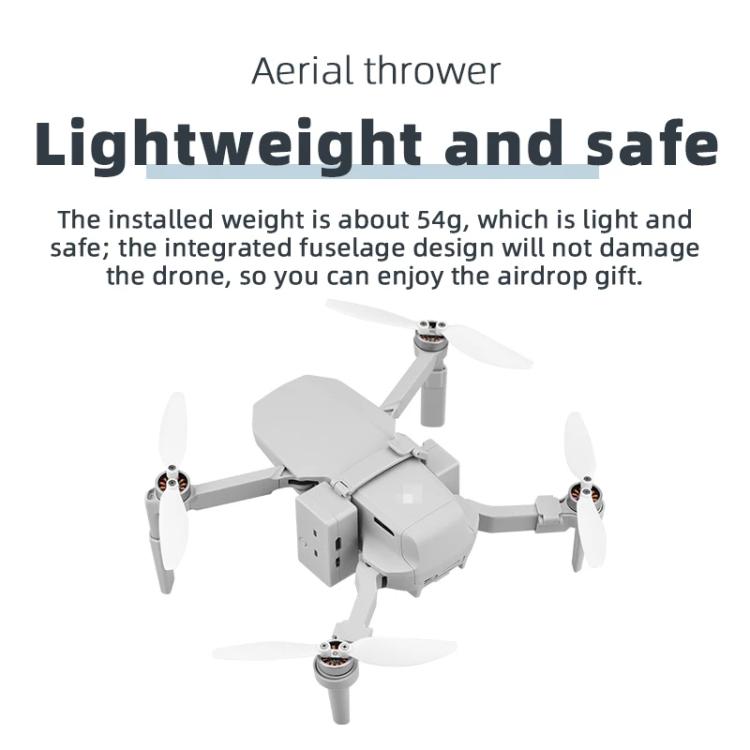 For DJI Mini 2 / Mavic Mini Air-Dropping System Thrower Parabolic  - Grey