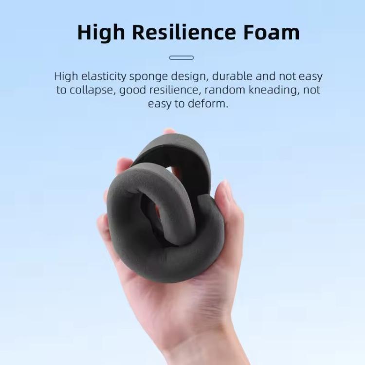 For DJI FPV Goggles V2  BRDRC Flying Glasses Protector Eyecups  - Dark Grey