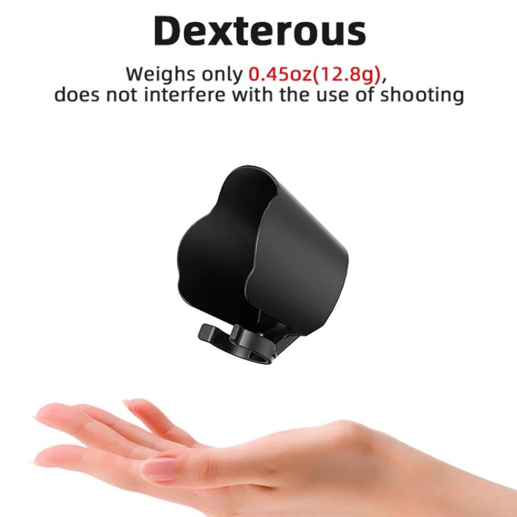 For DJI OSMO Pocket 3 BRDRC Sunshade Lens Protective Cover Hood  - Black