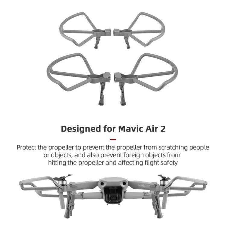 For DJI Mavic Air 2 / Air 2S BRDRC Drone Propeller Protective Guard Anti-collision Ring  - Grey