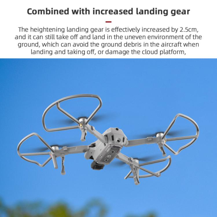 For DJI Mavic Air 2 / Air 2S BRDRC Drone Propeller Protective Guard Anti-collision Ring  - Grey