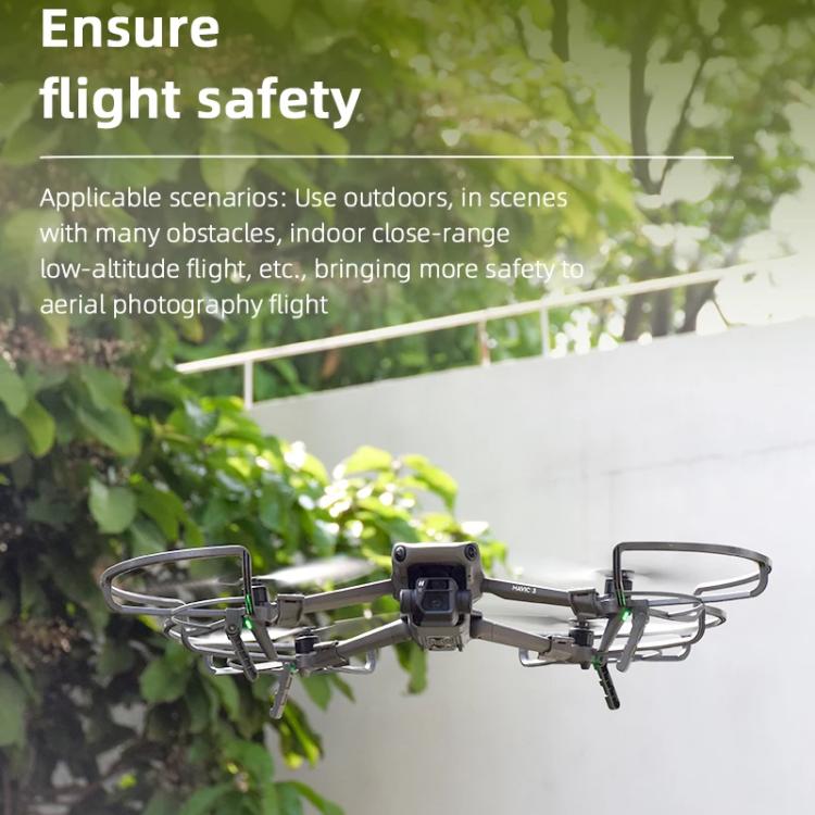 For DJI Mavic 3 / 3 Pro BRDRC Drone Propeller Protective Guard Anti-collision Ring  - Grey