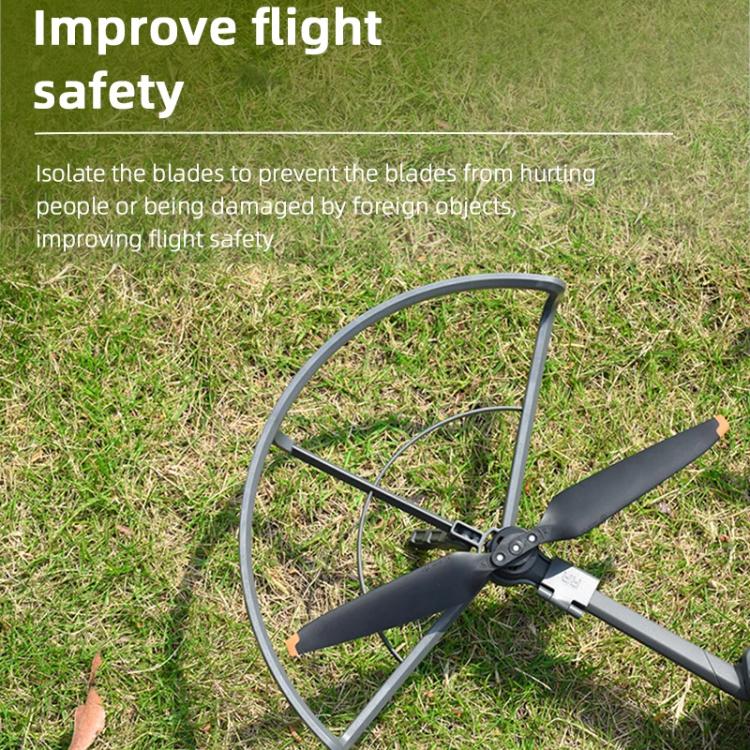 For DJI Mavic 3 / 3 Pro BRDRC Drone Propeller Protective Guard Anti-collision Ring  - Grey