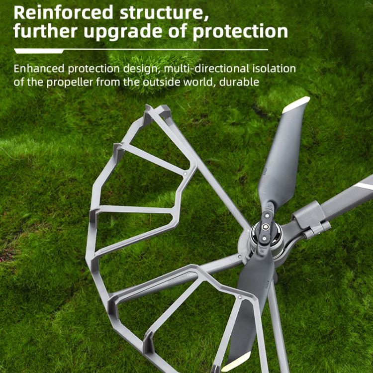 For DJI Mavic 2 Pro / 2 Zoom BRDRC Drone Propeller Surround Protective Guard Anti-collision Ring  - Grey