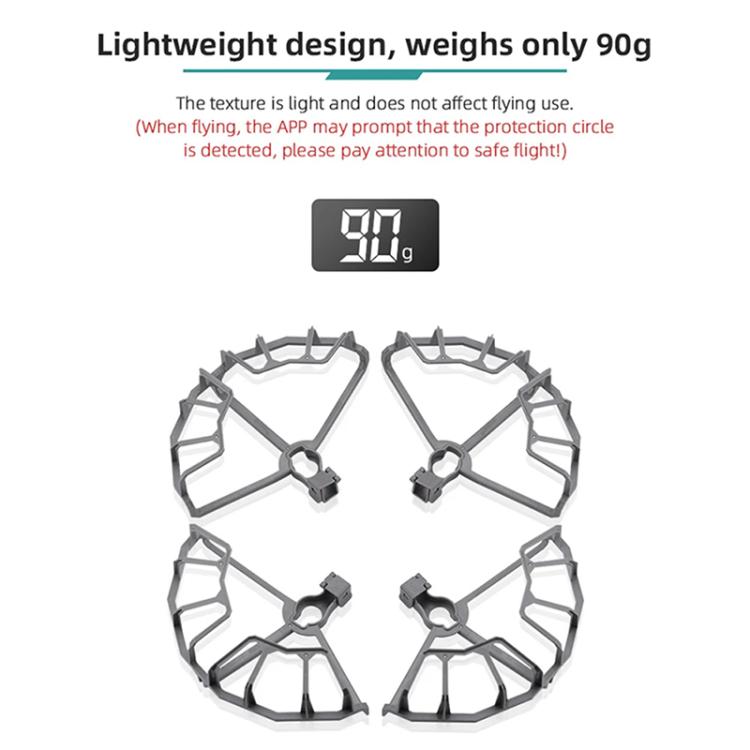 For DJI Air 2S / Mavic Air 2 BRDRC Drone Propeller Protective Guard Anti-collision Ring  - Grey