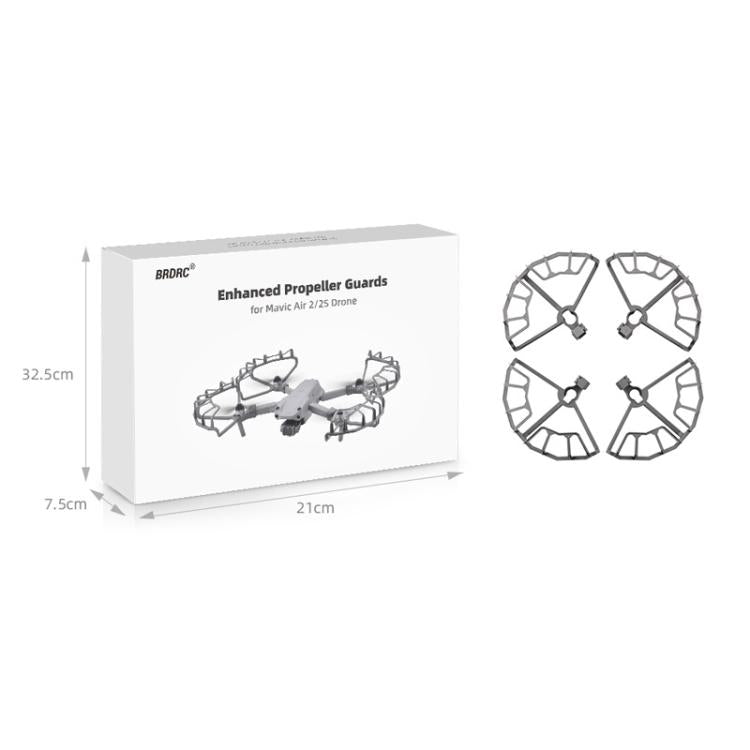 For DJI Air 2S / Mavic Air 2 BRDRC Drone Propeller Protective Guard Anti-collision Ring  - Grey