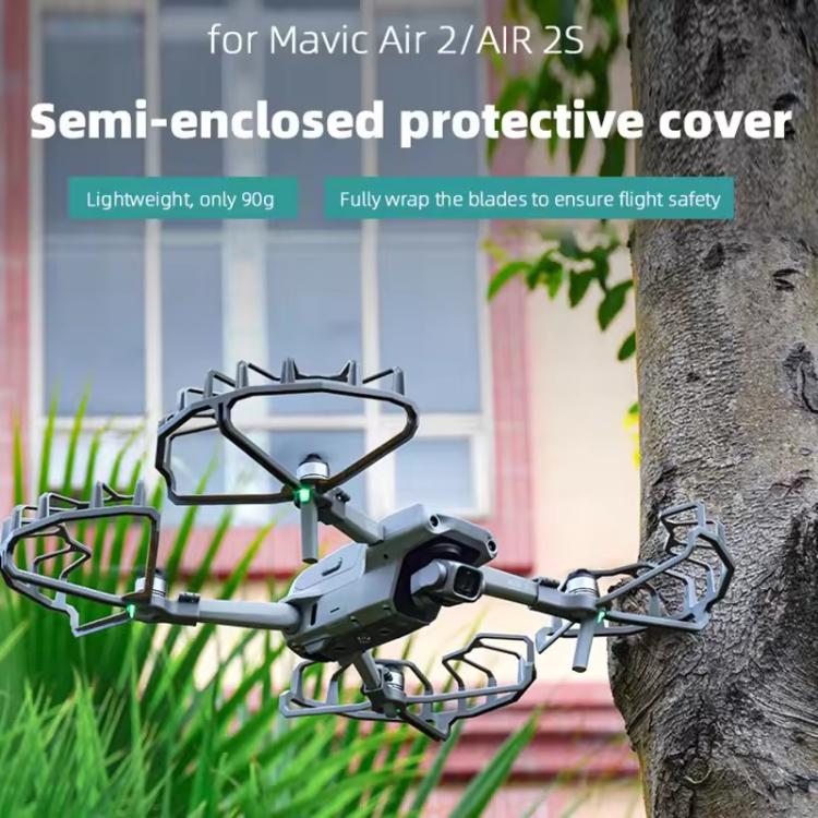 For DJI Air 2S / Mavic Air 2 BRDRC Drone Propeller Protective Guard Anti-collision Ring  - Grey