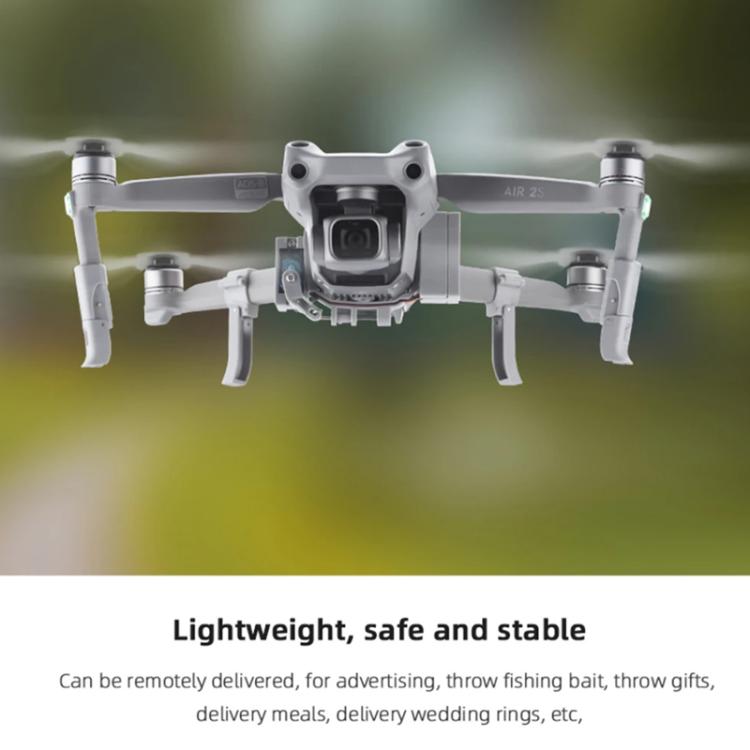 For DJI Mavic Air 2 / Air 2S BRDRC Air-Dropping System Thrower Parabolic  - Grey
