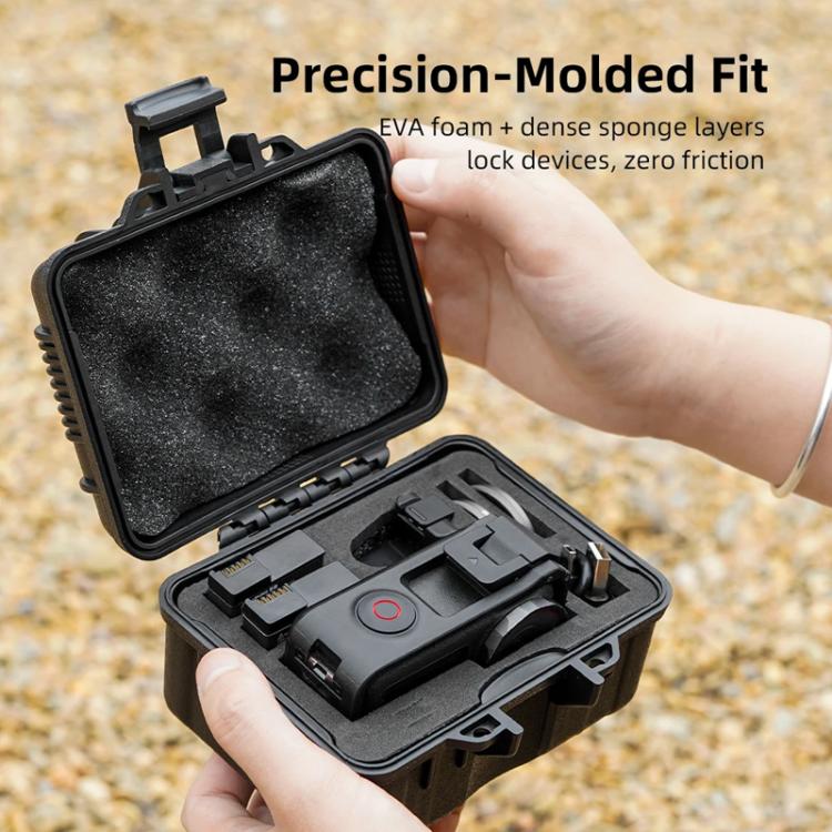 For DJI OSMO Action 5 Pro / 4 / 3 Camera Hard Storage Box Bag Protective Case  - Black