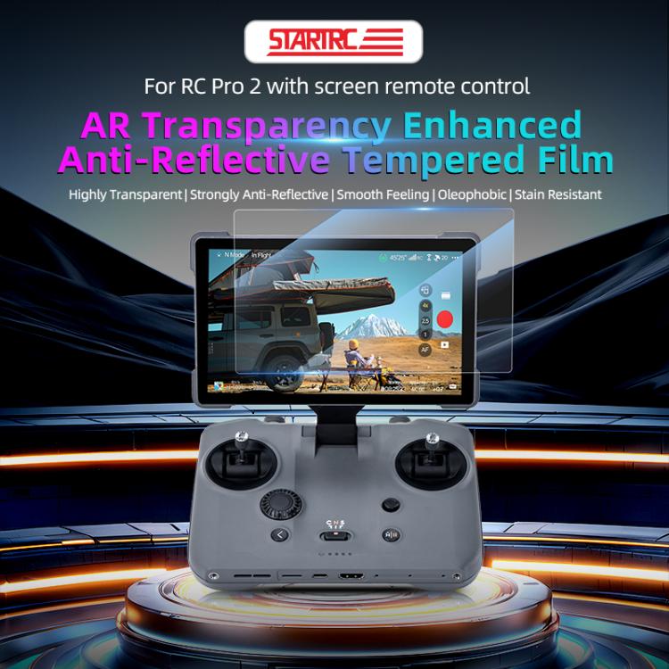 STARTRC HD AR Tempered Glass Film for DJI Mavic 4 Pro / RC Pro 2  - Transparent
