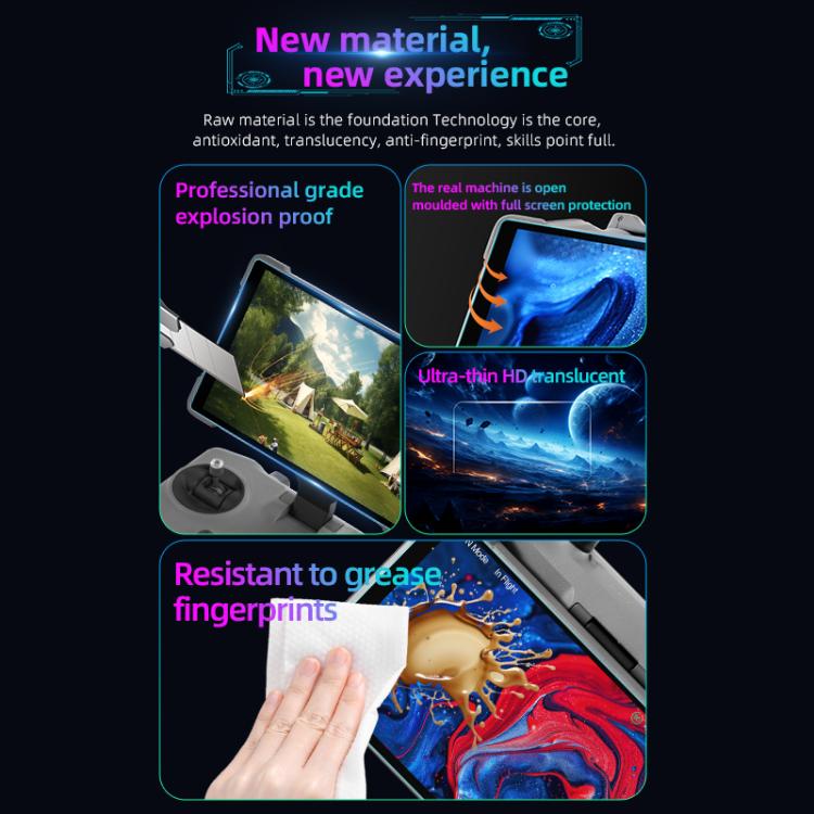 STARTRC HD AR Tempered Glass Film for DJI Mavic 4 Pro / RC Pro 2  - Transparent