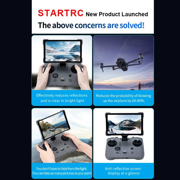 STARTRC HD AR Tempered Glass Film for DJI Mavic 4 Pro / RC Pro 2  - Transparent