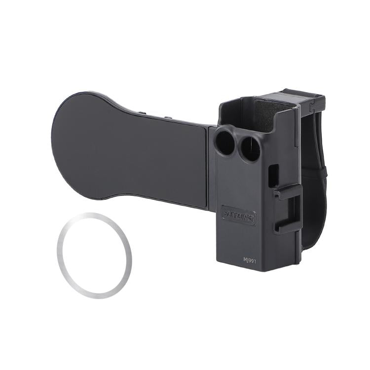 For DJI Osmo Pocket 3 Sunnylife Hand Band Magnetic Expansion Adapter Phone Teleprompter Holder Mount Extension Handle  - Black