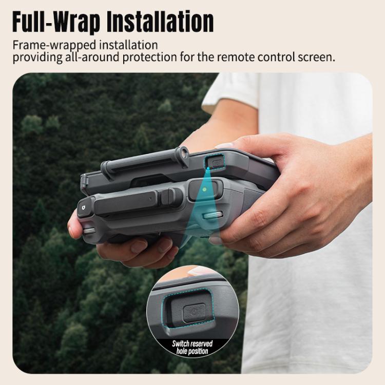 For DJI RC Pro 2 STARTRC Remote Control Sunshade Protection Cover  - Grey